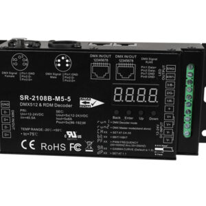 Master Slave Modes Switchable DMX512 & RDM Controller SR-2108B-M5-5/3