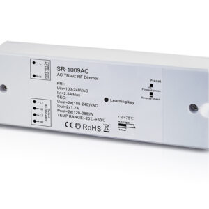2 Channel AC Triac LED Dimmer Switch With RF Control SR-1009AC