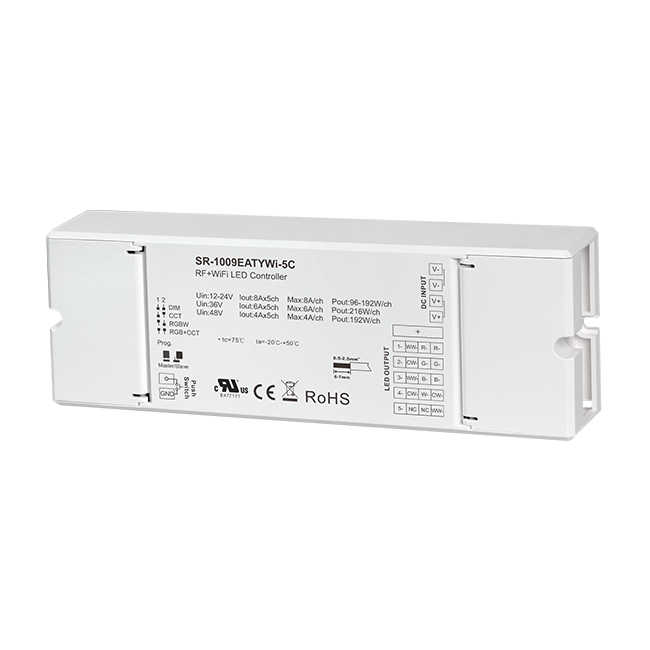 RF +TUYA WiFi APP + Push Dim LED Controller SR-1009EATYWi-5C