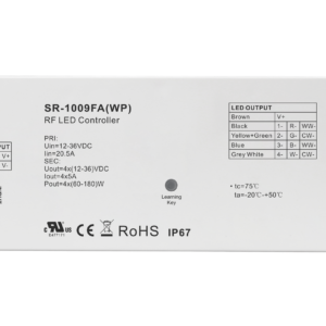 Waterproof RF RGBW LED Controller SR-1009FA(WP)