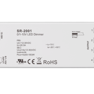 4 Channel Constant Voltage 0/1-10V LED Dimmer SR-2001