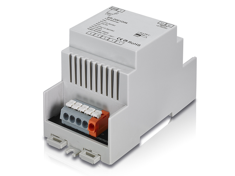 Din Rail Mounted 4 Channel 0/1-10V LED Dimmer SR-2001DIN - Image 3