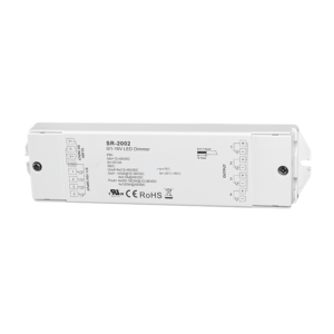 4 Channel 0/1-10V Constant Voltage LED Dimmer Switch SR-2002