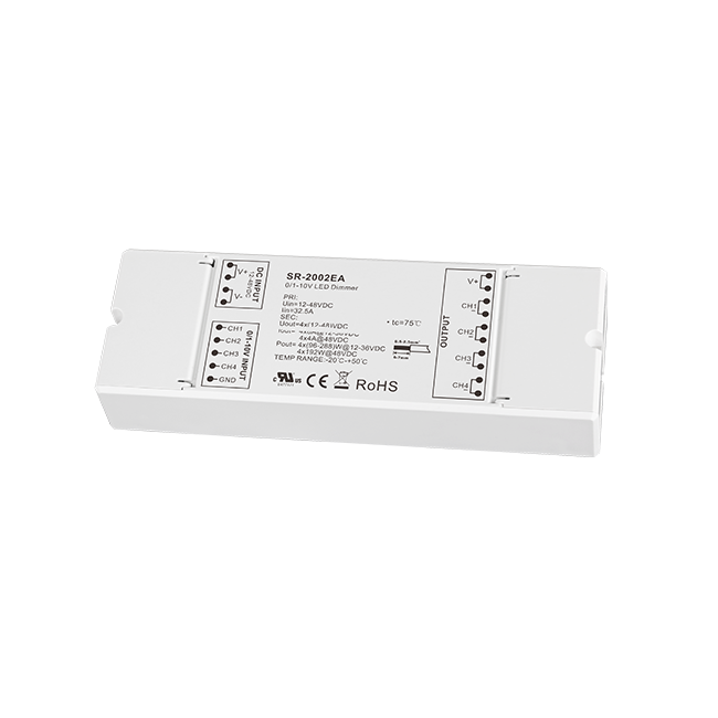 4 Channel Constant Voltge 0/1-10V Dimmer SR-2002EA - Image 2