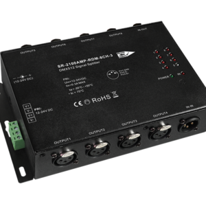 8-Way RDM Enabled DMX Splitter SR-2100AMP-RDM-8CH-5/3