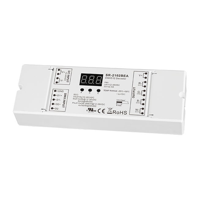 Constant Voltage DMX512 Decoder SR-2102BEA - Görsel 2