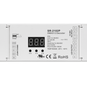 Easy Connection Constant Voltage DMX512 Decoder SR-2102P
