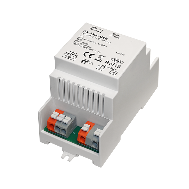 DIN Rail DALI Master Controller SR-2300-USB - Image 2