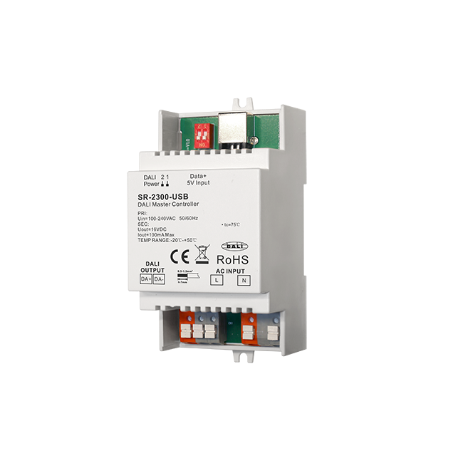 DIN Rail DALI Master Controller SR-2300-USB
