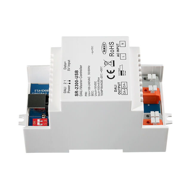 DIN Rail DALI Master Controller SR-2300-USB - Image 3