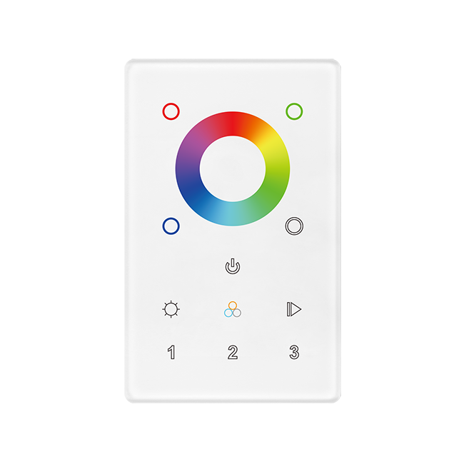 DT8 DALI RGBW Touch Controller SR-2300TR-G3-RGBW-US(DT8)