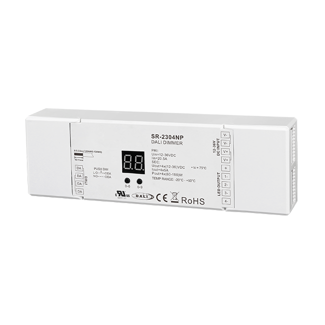 Universal Series DALI Dimmer with Four Channels SR-2304NP