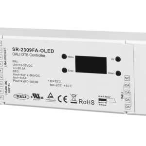 DALI Certified DT8 Dimmer with Built-in DALI Master Function SR-2309FA-OLED