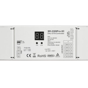 7 in 1 Multi-addresses Enabled Professional DALI DT8 LED Controller SR-2309PRO-5C