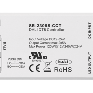 DALI DT8 Dual Color LED Dimmer SR-2309S-CCT