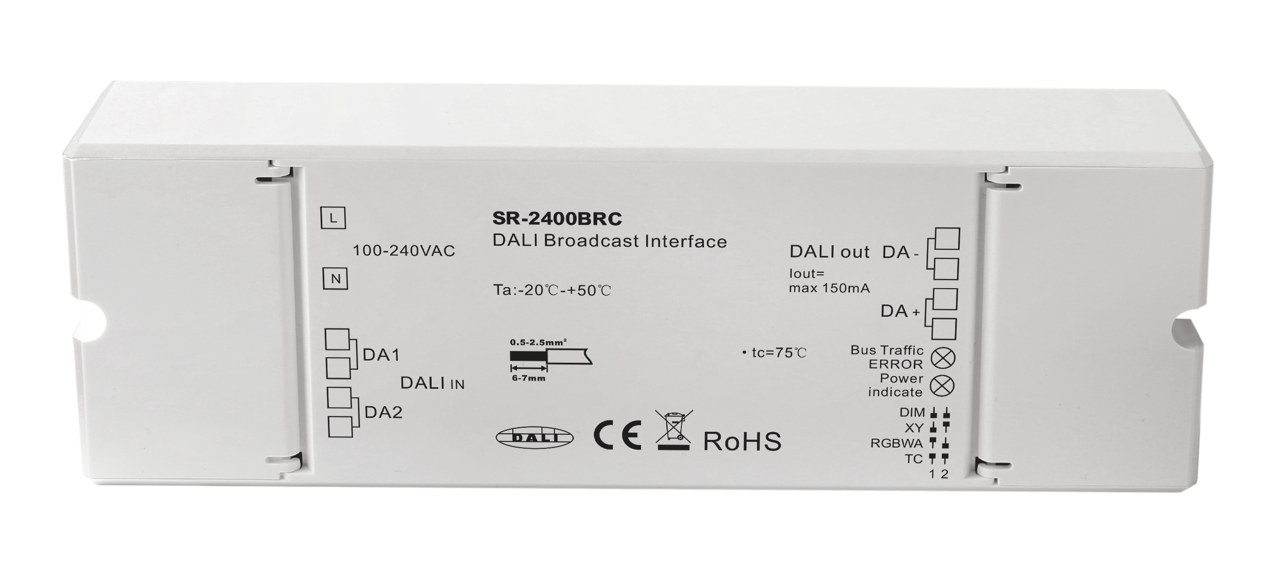 DALI Broadcast Module for DT6 DT8 DALI System SR-2400BRC - Image 4