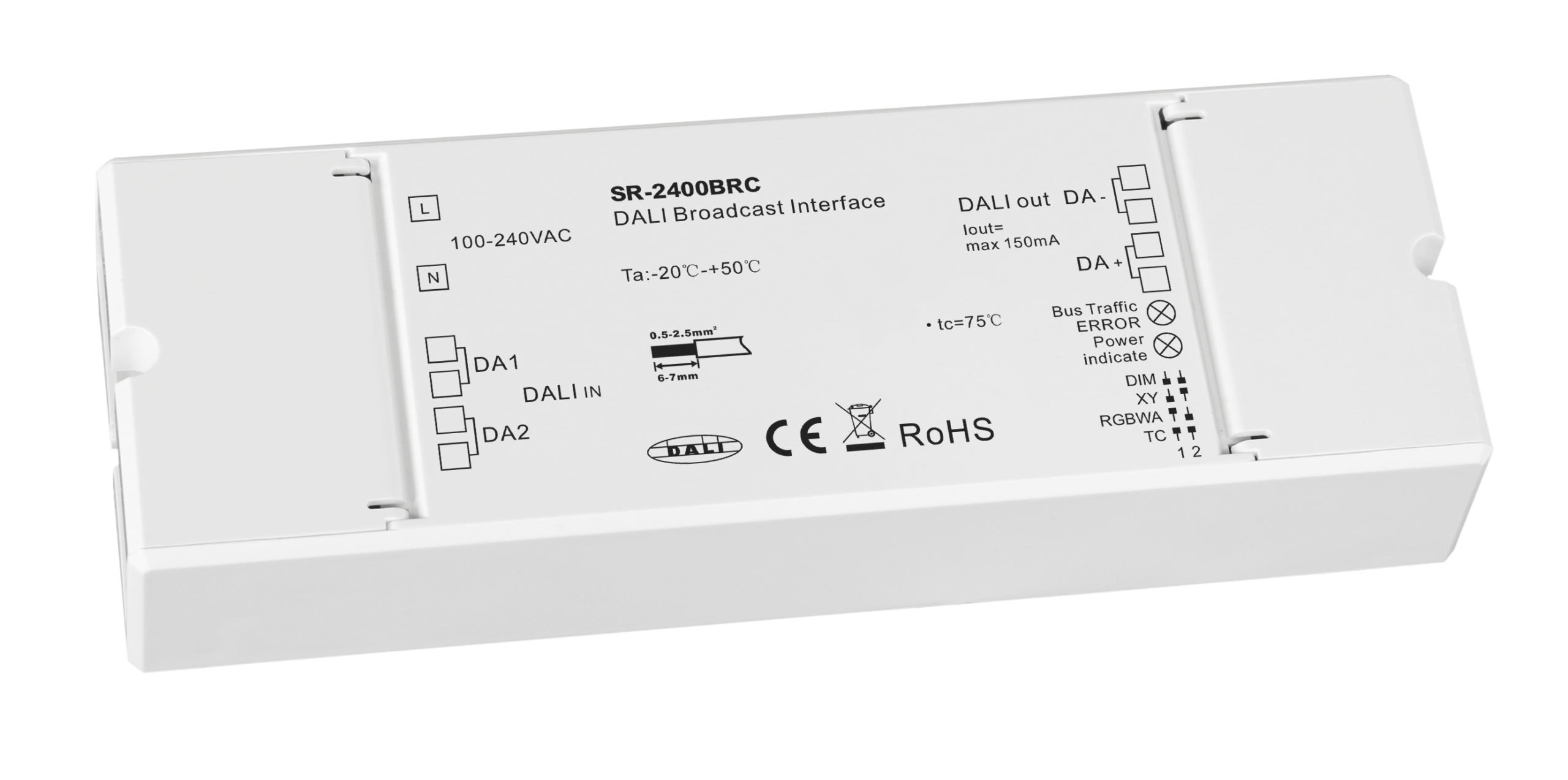 DALI Broadcast Module for DT6 DT8 DALI System SR-2400BRC - Image 3