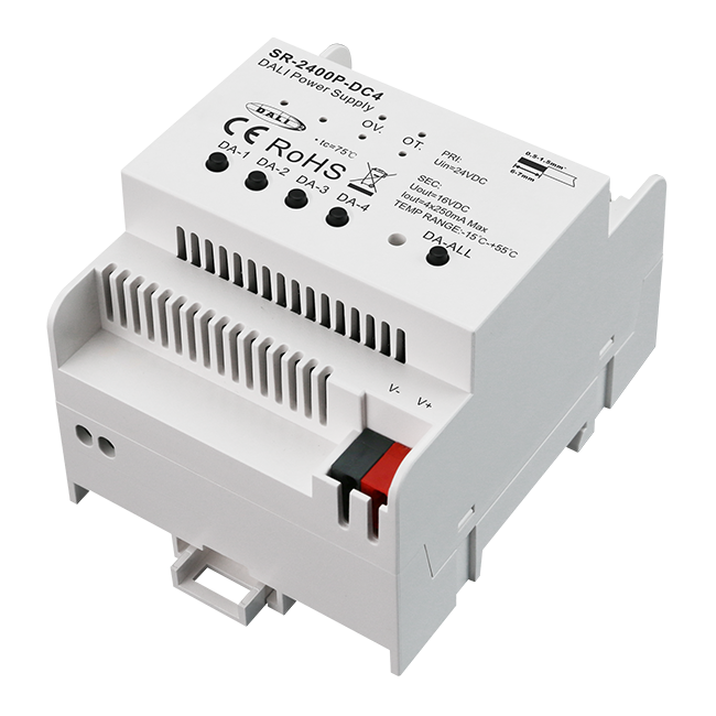 4 Channels DALI Power Supply SR-2400P-DC4