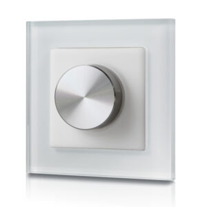Glass Frame with Back Lighting DT6 Rotary DALI Group Controller SR-2410RG-DIM-GL