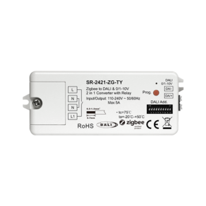 Zigbee to DALI & 0/1-10V 2 in 1 Converter SR-2421-ZG-TY