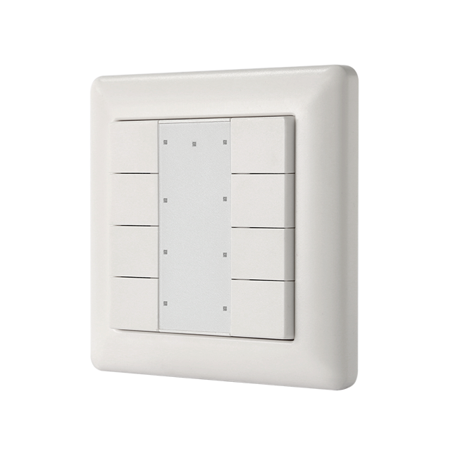 Multi-functional 8-Key Push Button DALI Wall Switch SR-2422K8-PRO - Görsel 2