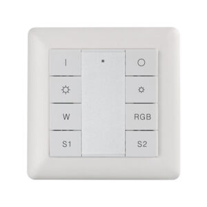 RGBW Group&Scene Control Push Button DALI DT8 Panel SR-2422K8-RGBW-G1-S2