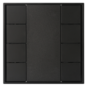 8-Key Push Button DALI Wall Switch SR-2422NK8-DA2-PL
