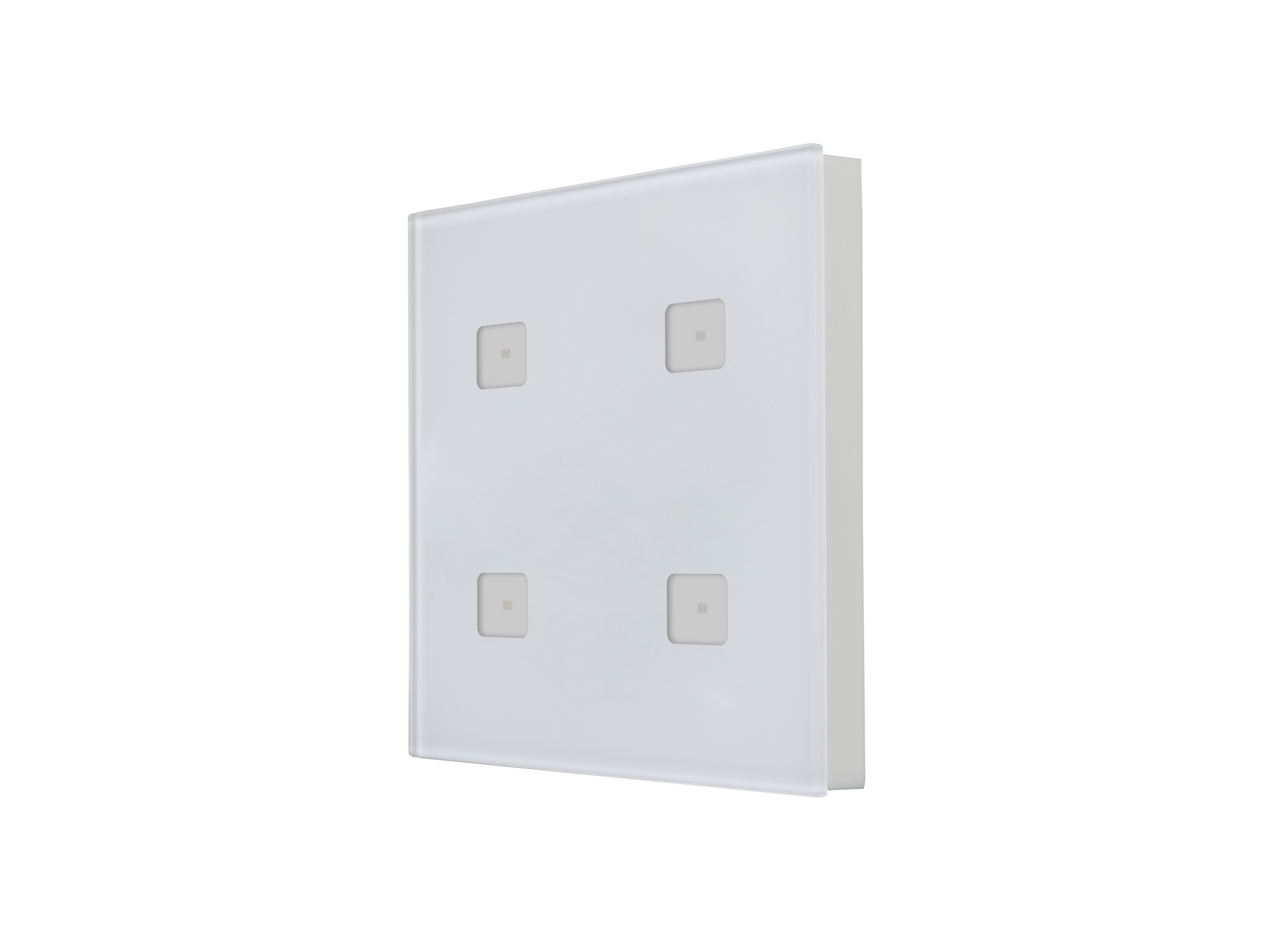 4-Key DALI Wall Switch Touch Panel SR-2422T4-DA2 - Görsel 4