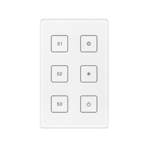 Group & Scene Control Single Color DALI Touch Panel SR-2422T6-DIM-G1-S3(US)