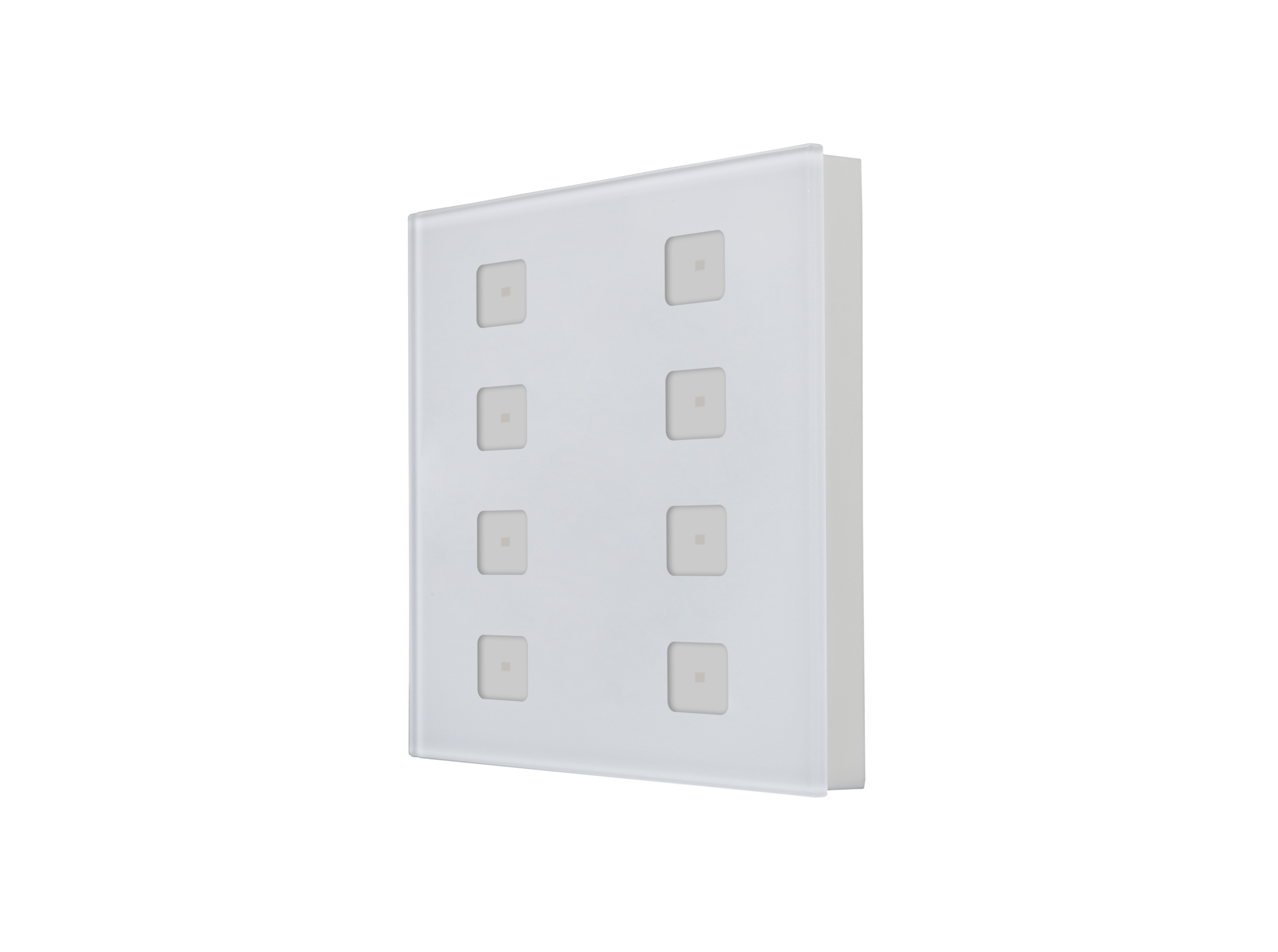8-Key DALI Wall Switch Touch Panel SR-2422T8-DA2 - Görsel 3