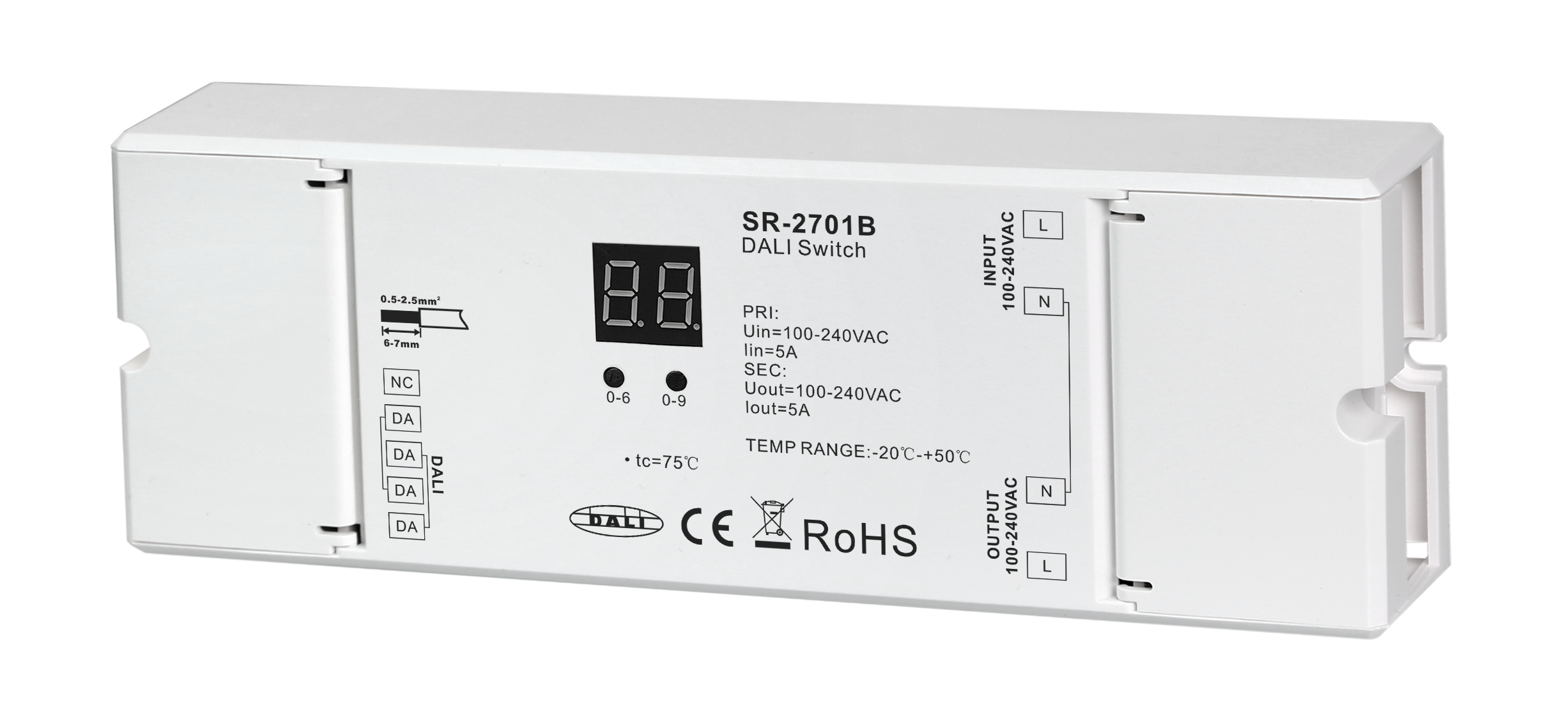 AC DALI Switch SR-2701B - Görsel 2