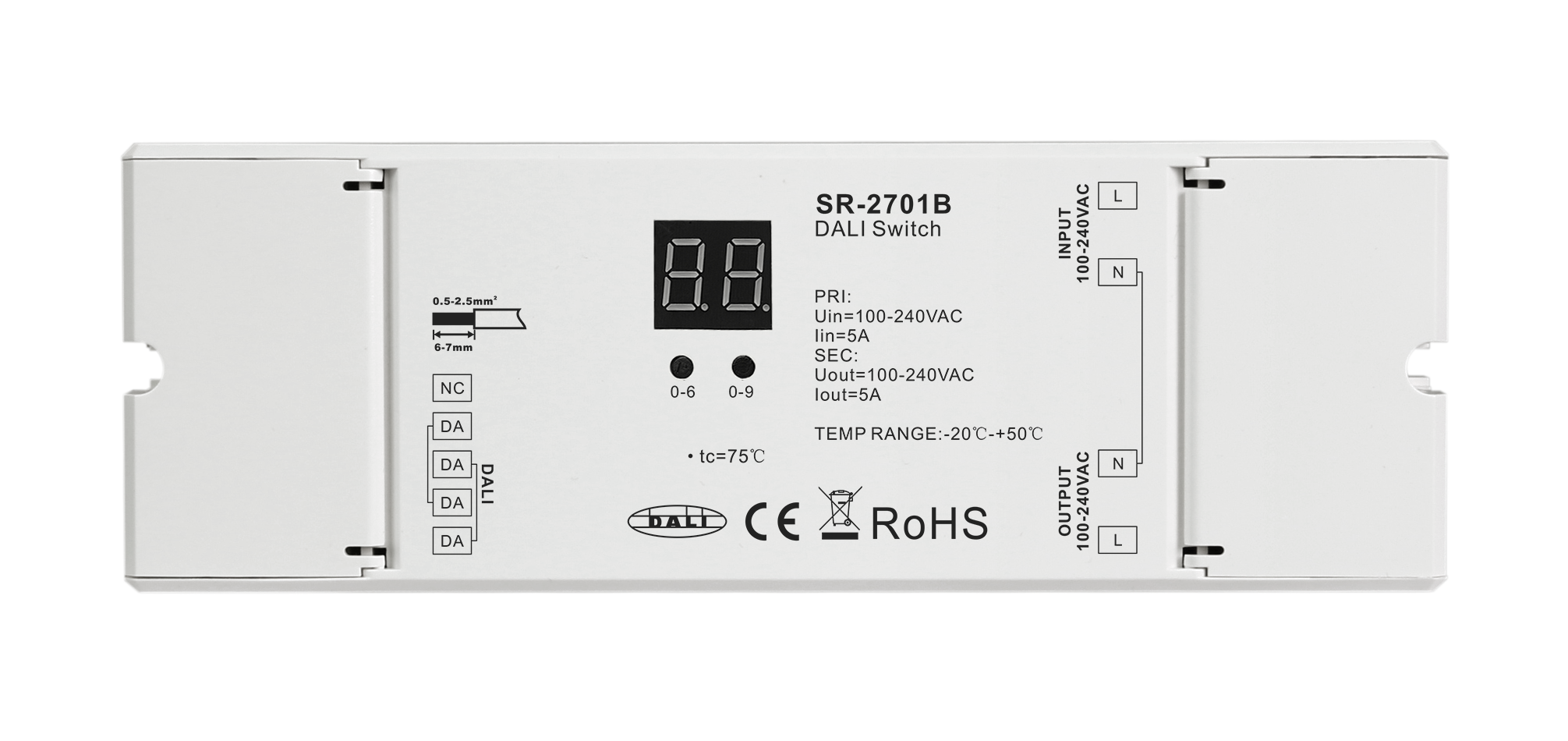AC DALI Switch SR-2701B