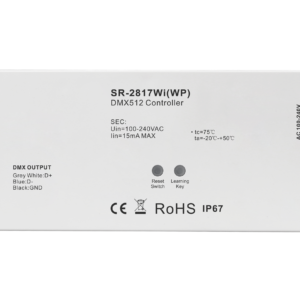 Waterproof RF/WiFi to DMX512 Converter SR-2817DMX(WP)