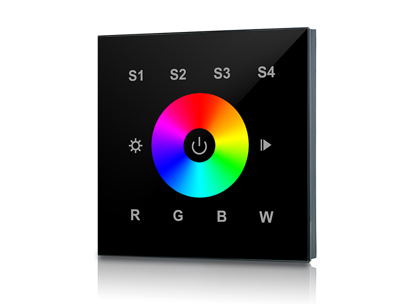 RF RGBW Wall Mounted Touch Panel LED Controller SR-2820B