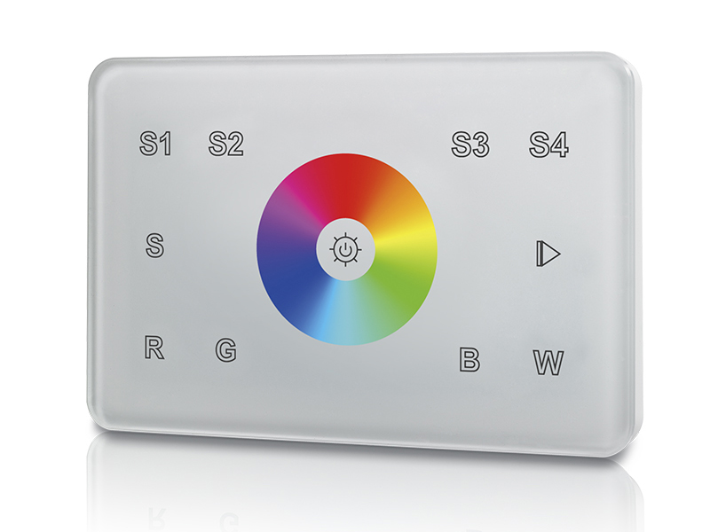 RF RGBW Wall Mounted Touch Panel LED Controller SR-2820B - Image 2