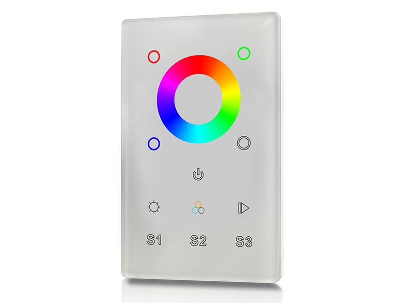 RF RGBW Wall Mounted Touch Panel LED Controller SR-2820B - Image 3