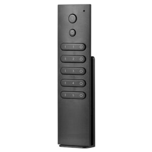 5 Zone Remote RF Dimmer Controller SR-2833N-Z5 with Magnetic Bracket
