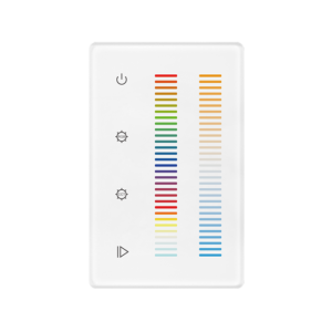 RF Full Touch RGB+CCT Wall Panel SR-2834-5C-DMX+RF, SR-2834-5C-DMX+RF(US)