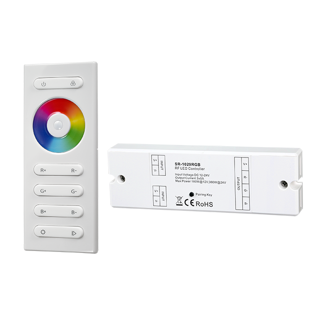 RF RGB Color Controller & Remote Kit SR-2839RGB+SR-1029RGB