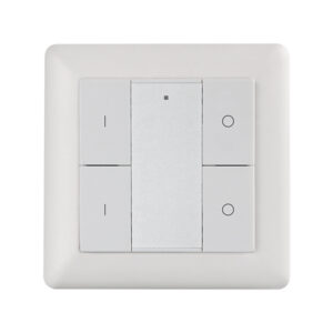 2 Zone Wall Mounted Push Button RF LED Dimmer SR-2853K4-DIM