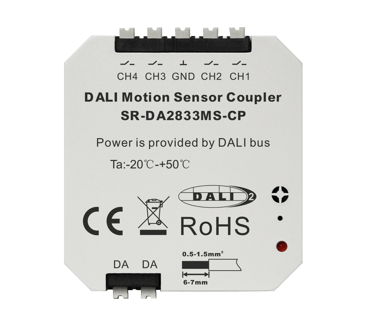 DALI-2 Motion Sensor Coupler SR-DA2833MS-CP