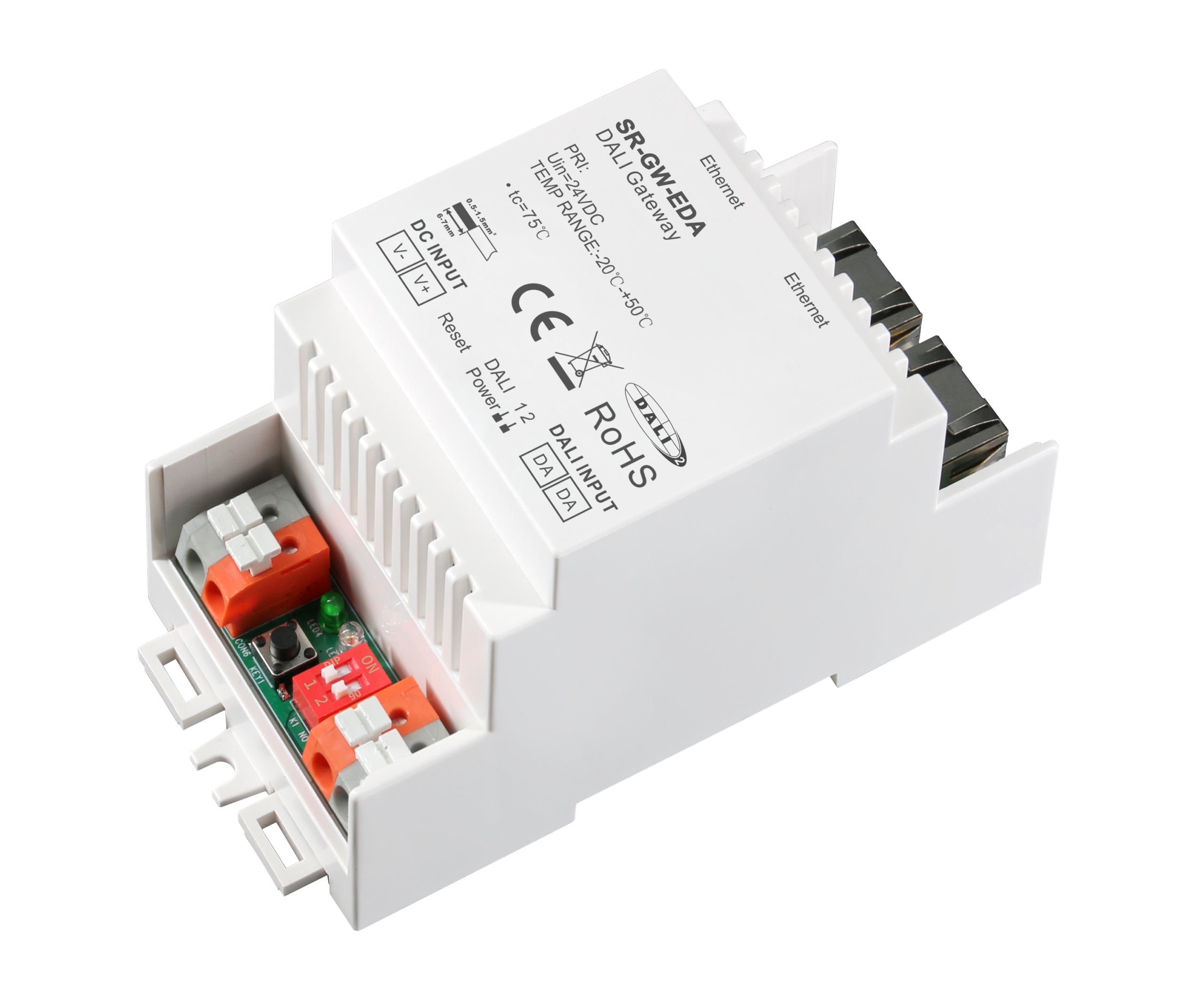 DIN Rail Ethernet (IP) DALI Gateway SR-GW-EDA - Görsel 2