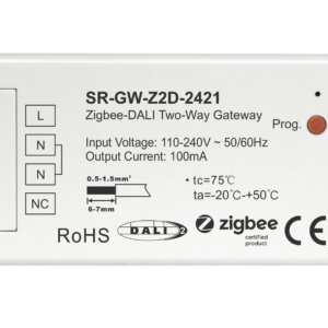 Zigbee DALI Controller SR-GW-Z2D-2421