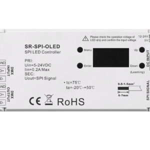 Smart SPI LED Pixel Controller with OLED SR-SPI-OLED