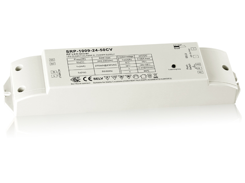 50W Constant Voltage RF LED Dimmable Driver SRP-1009-24-50CV - Image 2