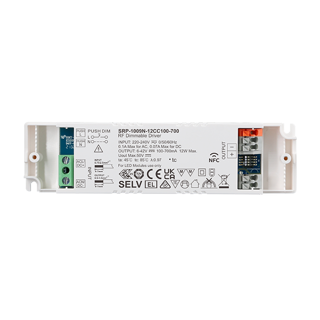 12W RF NFC Enabled LED Driver (Constant Current) SRP-1009N-12CC100-700 - Image 7