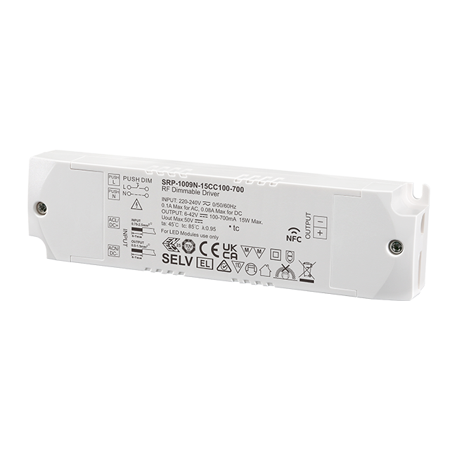 15W RF NFC Enabled LED Driver (Constant Current) SRP-1009N-15CC100-700 - Image 4