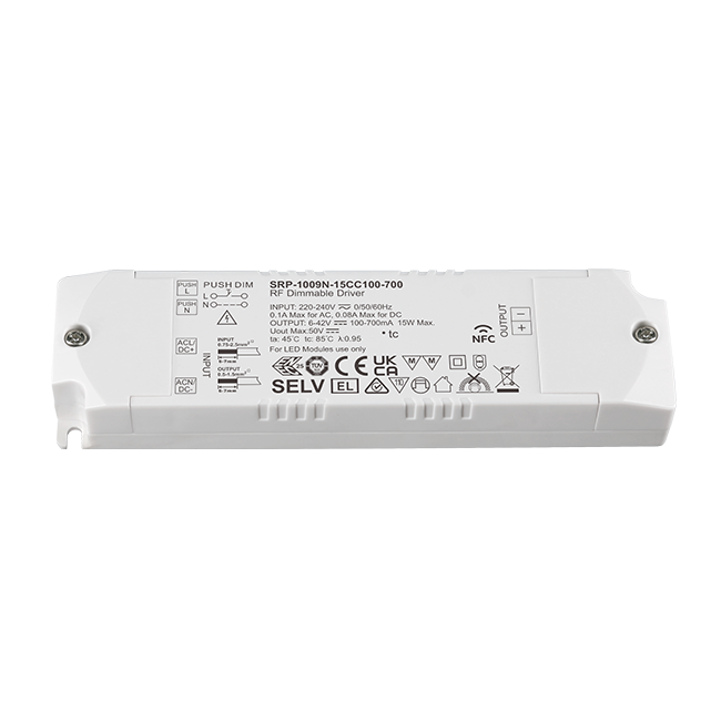 15W RF NFC Enabled LED Driver (Constant Current) SRP-1009N-15CC100-700 - Image 6