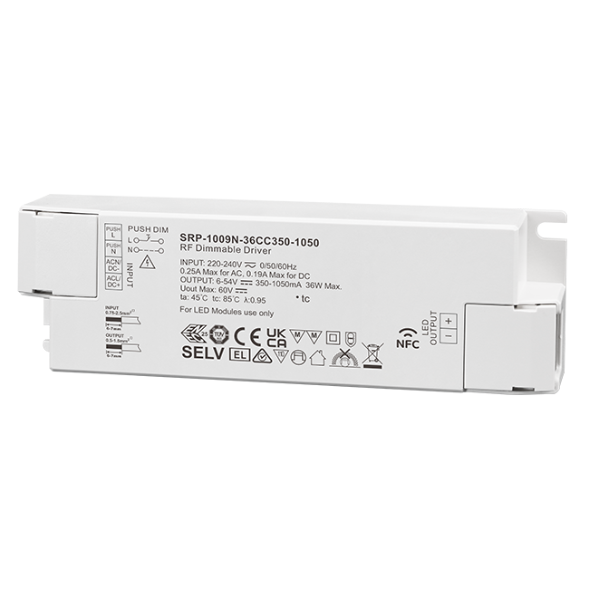 36W RF NFC Enabled LED Driver (Constant Current) SRP-1009N-36CC350-1050 - Görsel 2