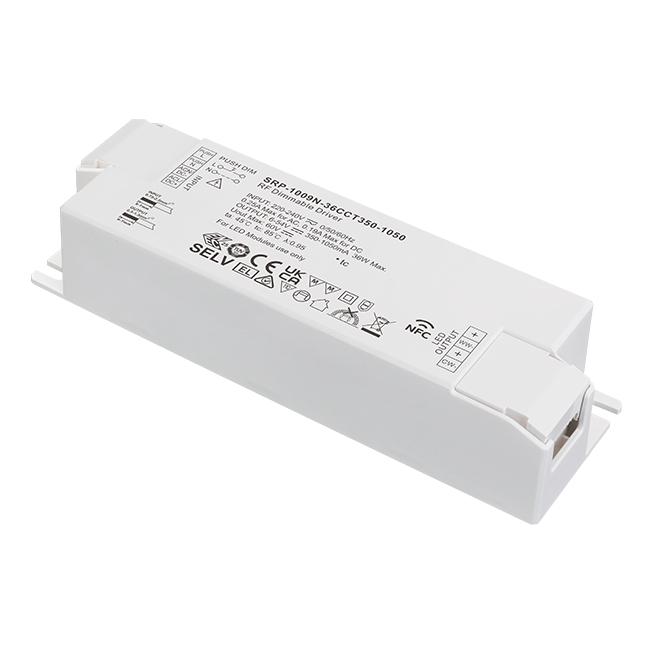 35W 2CH RF NFC Enabled LED Driver (Constant Current) SRP-1009N-36CCT350-1050